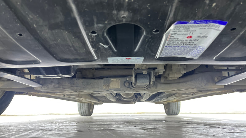 Used 2022 Hyundai Verna SX 1.5 MPi Petrol Manual extra FRONT LEFT UNDERBODY VIEW
