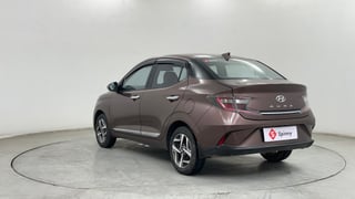 Used 2020 Hyundai Aura SX 1.2 (O) Petrol Petrol Manual exterior LEFT REAR CORNER VIEW
