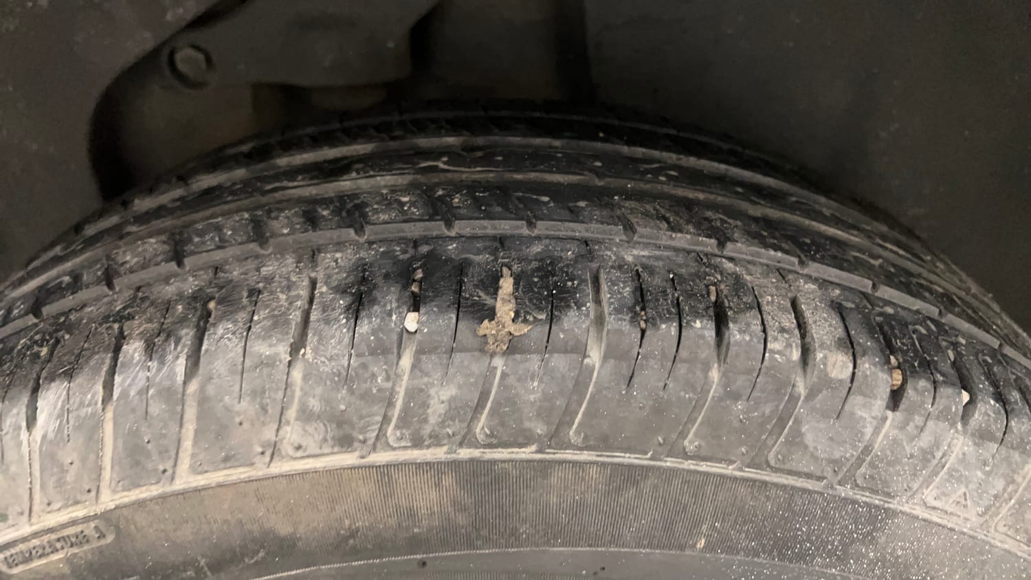 Used 2022 Tata Harrier XZ Plus Diesel Manual tyres LEFT REAR TYRE TREAD VIEW