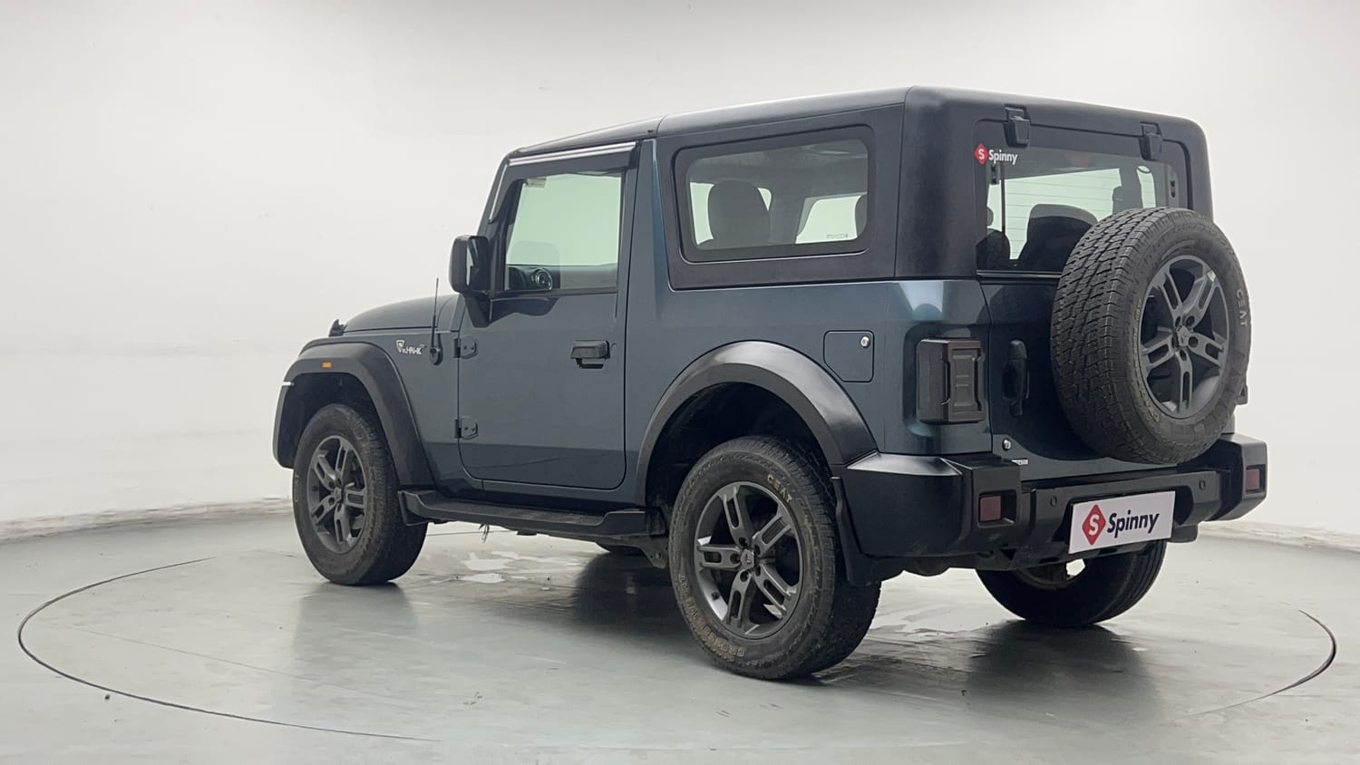 Used 2023 mahindra Thar LX Hard Top Diesel AT 4WD Diesel Automatic exterior LEFT REAR CORNER VIEW