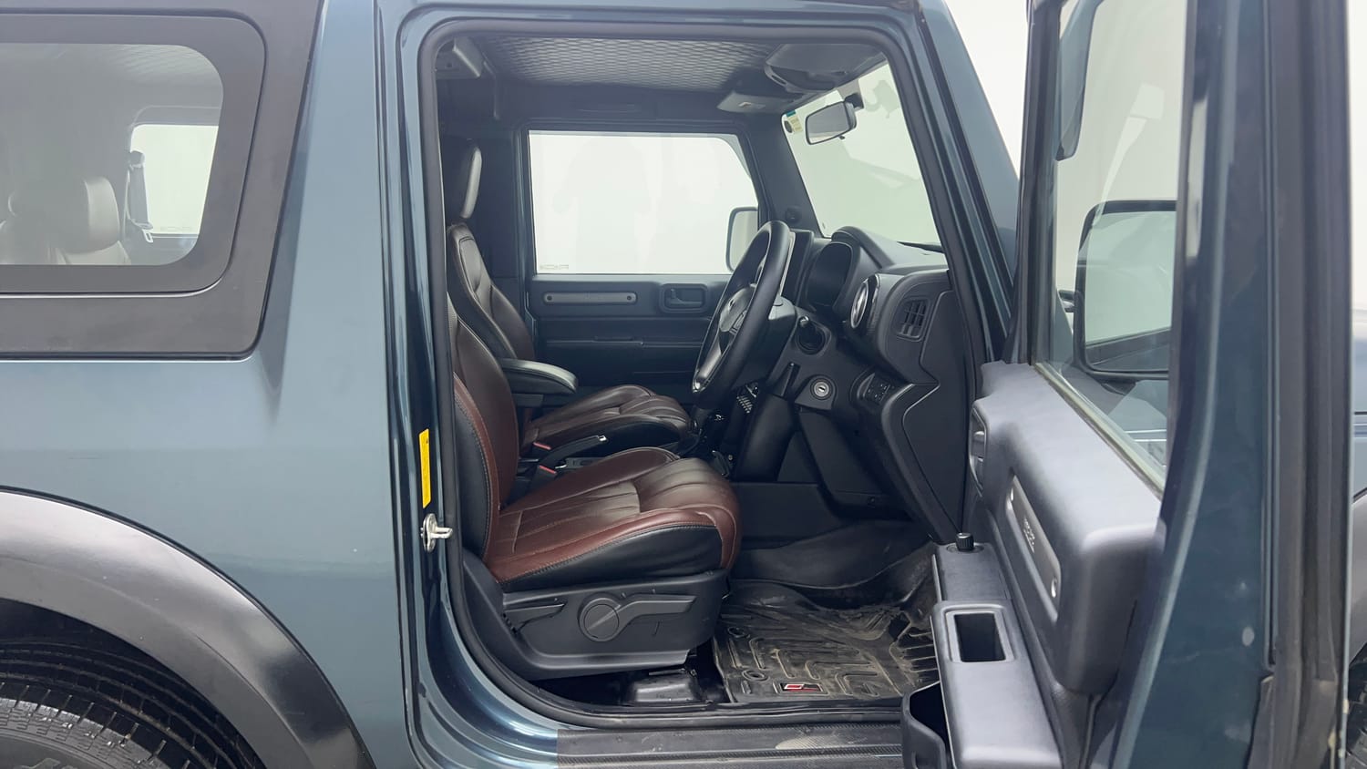 Used 2023 mahindra Thar LX Hard Top Diesel AT 4WD Diesel Automatic interior RIGHT SIDE FRONT DOOR CABIN VIEW