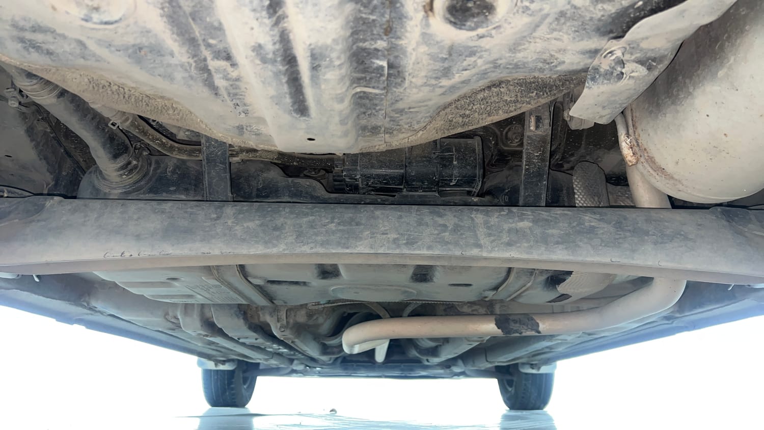 Used 2018 Hyundai Elite i20 Magna Executive 1.2 Petrol Manual extra REAR UNDERBODY VIEW (TAKEN FROM REAR)