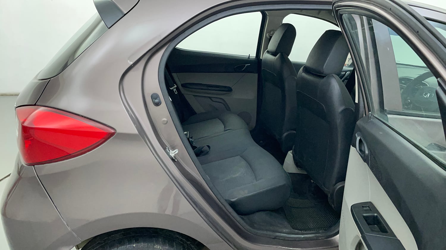 Used 2019 Tata Tiago Revotron XZA Petrol Automatic interior RIGHT SIDE REAR DOOR CABIN VIEW