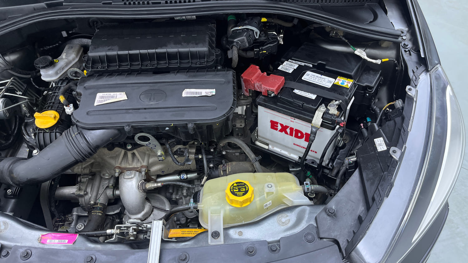 Used 2024 Tata Tiago XZA Plus Petrol Automatic engine ENGINE LEFT SIDE VIEW