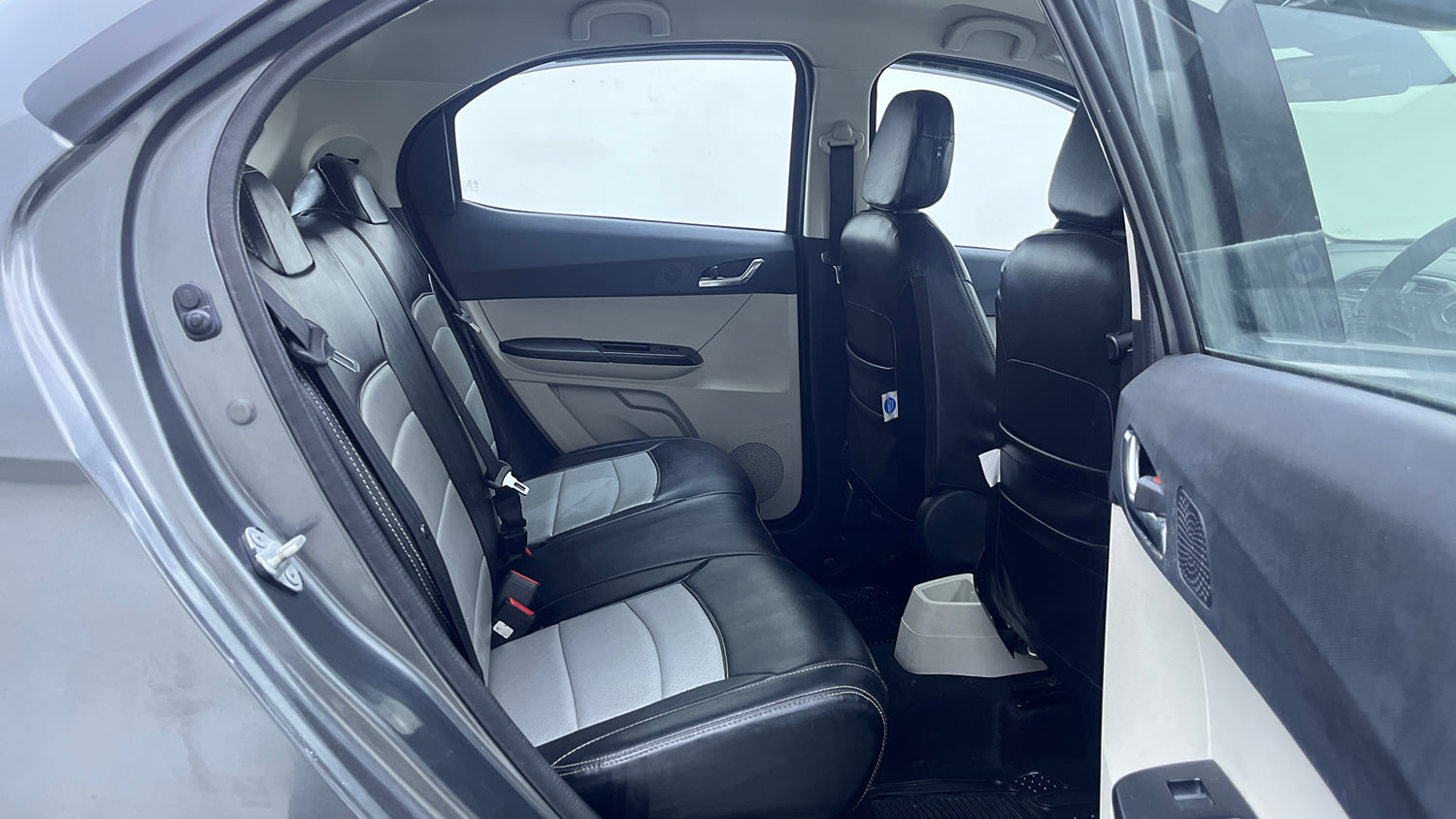 Used 2024 Tata Tiago XZA Plus Petrol Automatic interior RIGHT SIDE REAR DOOR CABIN VIEW