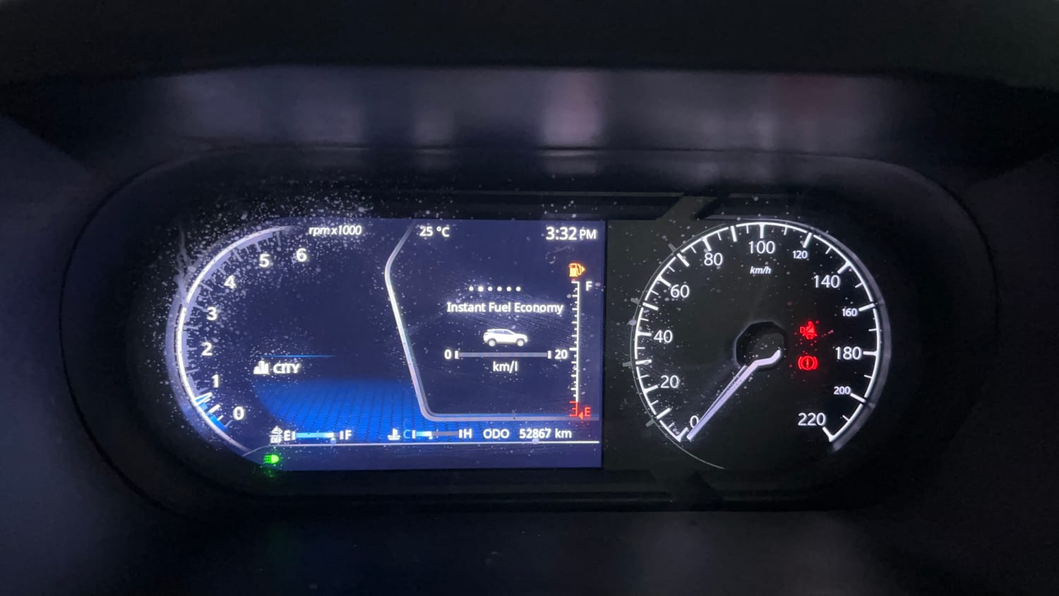 Used 2022 Tata Harrier XZ Plus Diesel Manual interior CLUSTERMETER VIEW