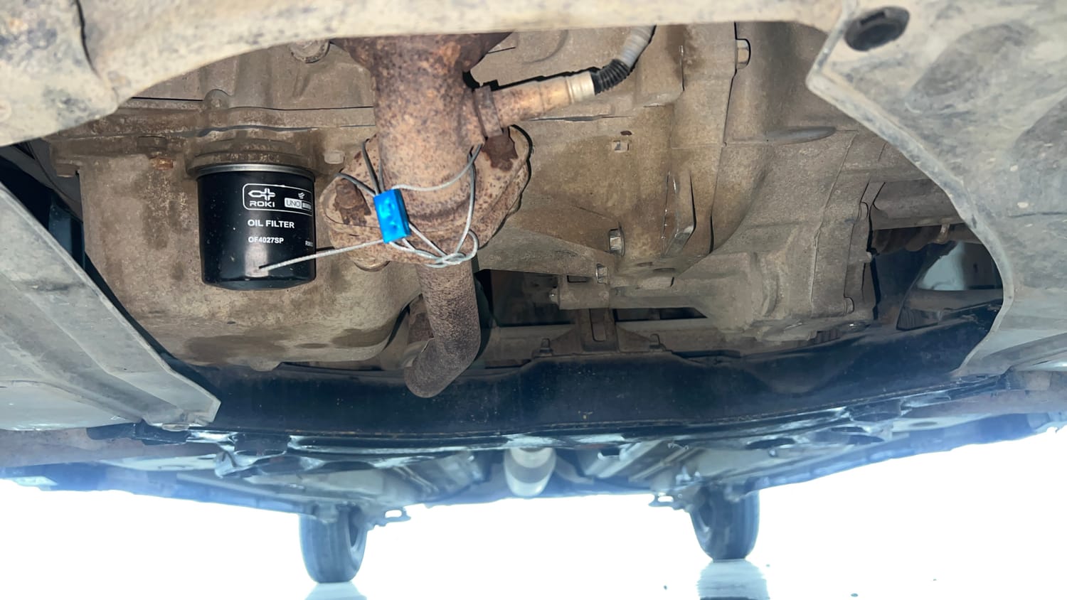 Used 2016 Maruti Suzuki Swift VXi Petrol Manual extra FRONT LEFT UNDERBODY VIEW