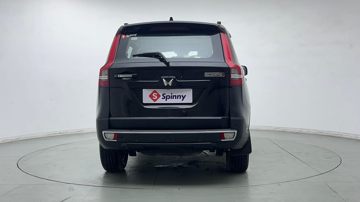 Used 2023 Mahindra Scorpio N Z8 L Petrol AT 7 STR Petrol Automatic exterior BACK VIEW