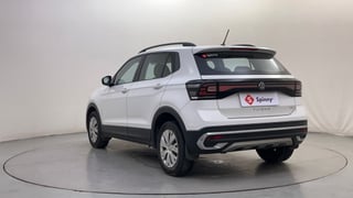 Used 2023 Volkswagen Taigun Comfortline 1.0 TSI MT Petrol Manual exterior LEFT REAR CORNER VIEW