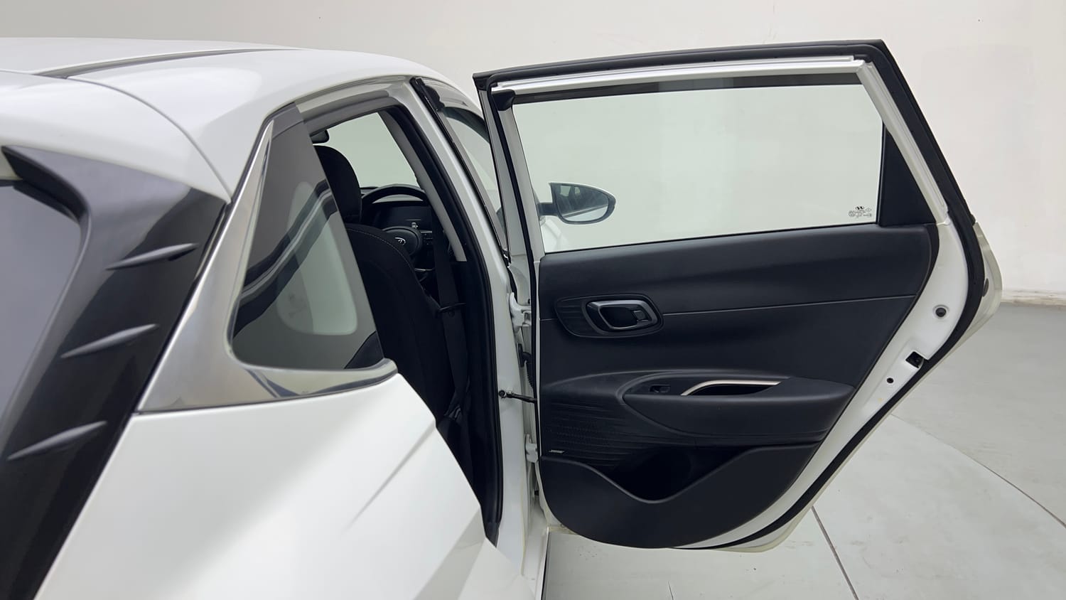 Used 2023 Hyundai i20 Asta (O) 1.2 IVT Petrol Automatic interior RIGHT REAR DOOR OPEN VIEW