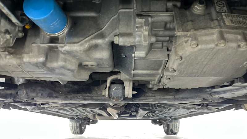 Used 2024 Honda Amaze VX 1.2 Petrol CVT Petrol Automatic extra FRONT LEFT UNDERBODY VIEW