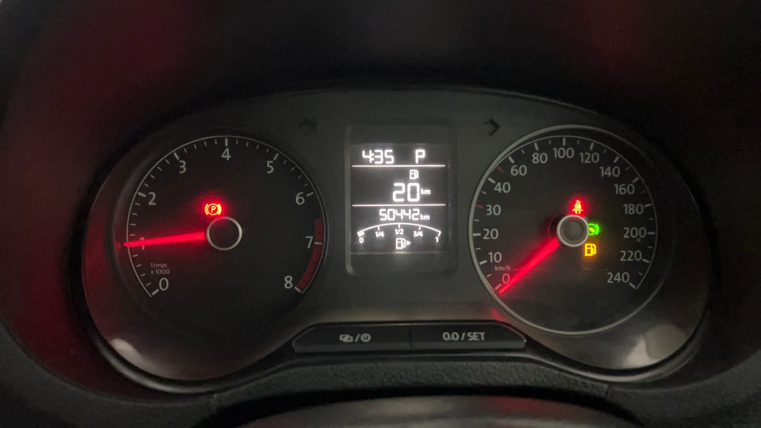 Used 2021 Volkswagen Polo GT Petrol Automatic interior CLUSTERMETER VIEW