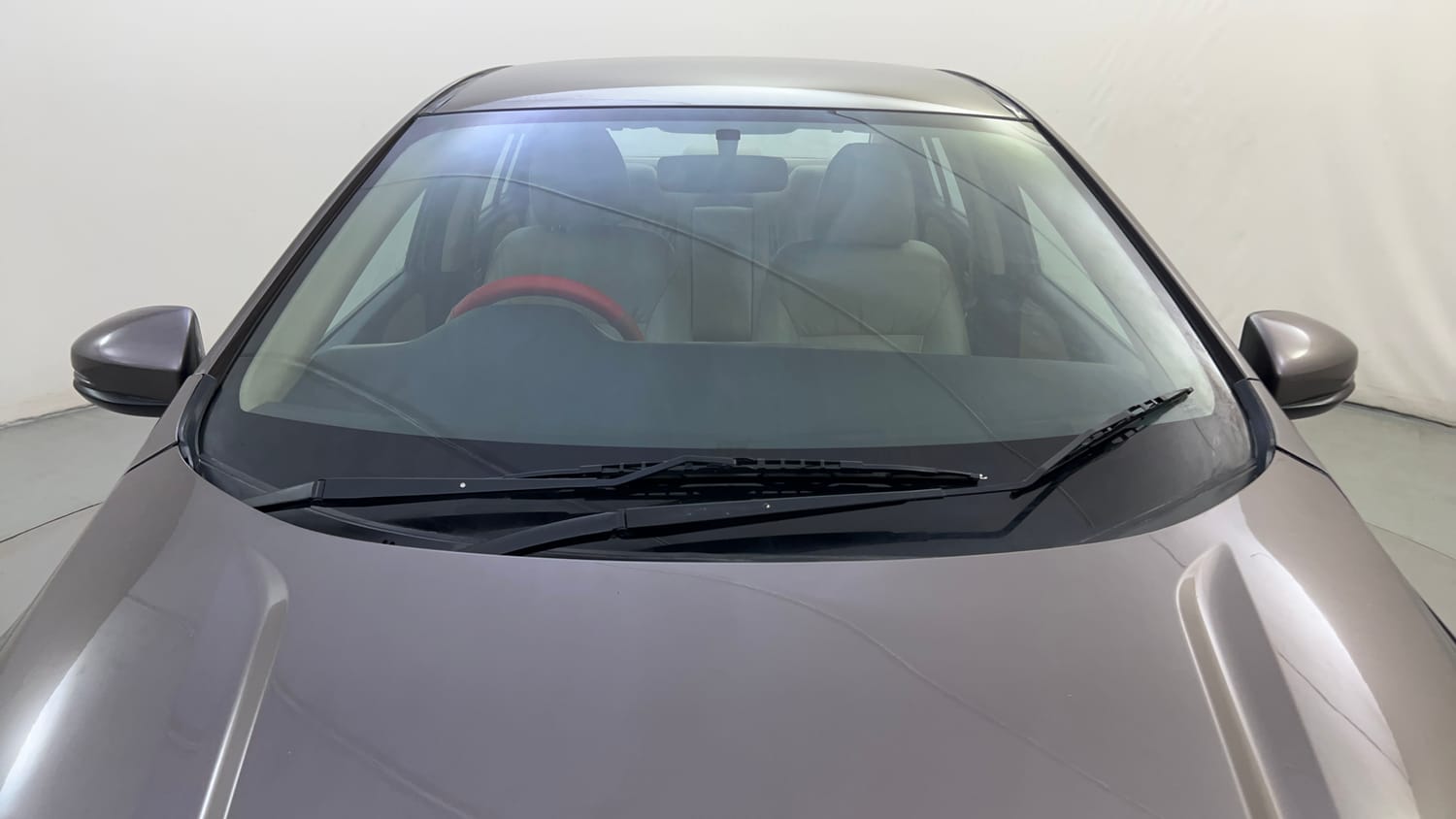 Used 2015 Honda City V Petrol Manual exterior FRONT WINDSHIELD VIEW