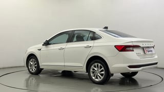 Used 2023 Skoda Slavia Ambition 1.0L TSI MT Petrol Manual exterior LEFT REAR CORNER VIEW