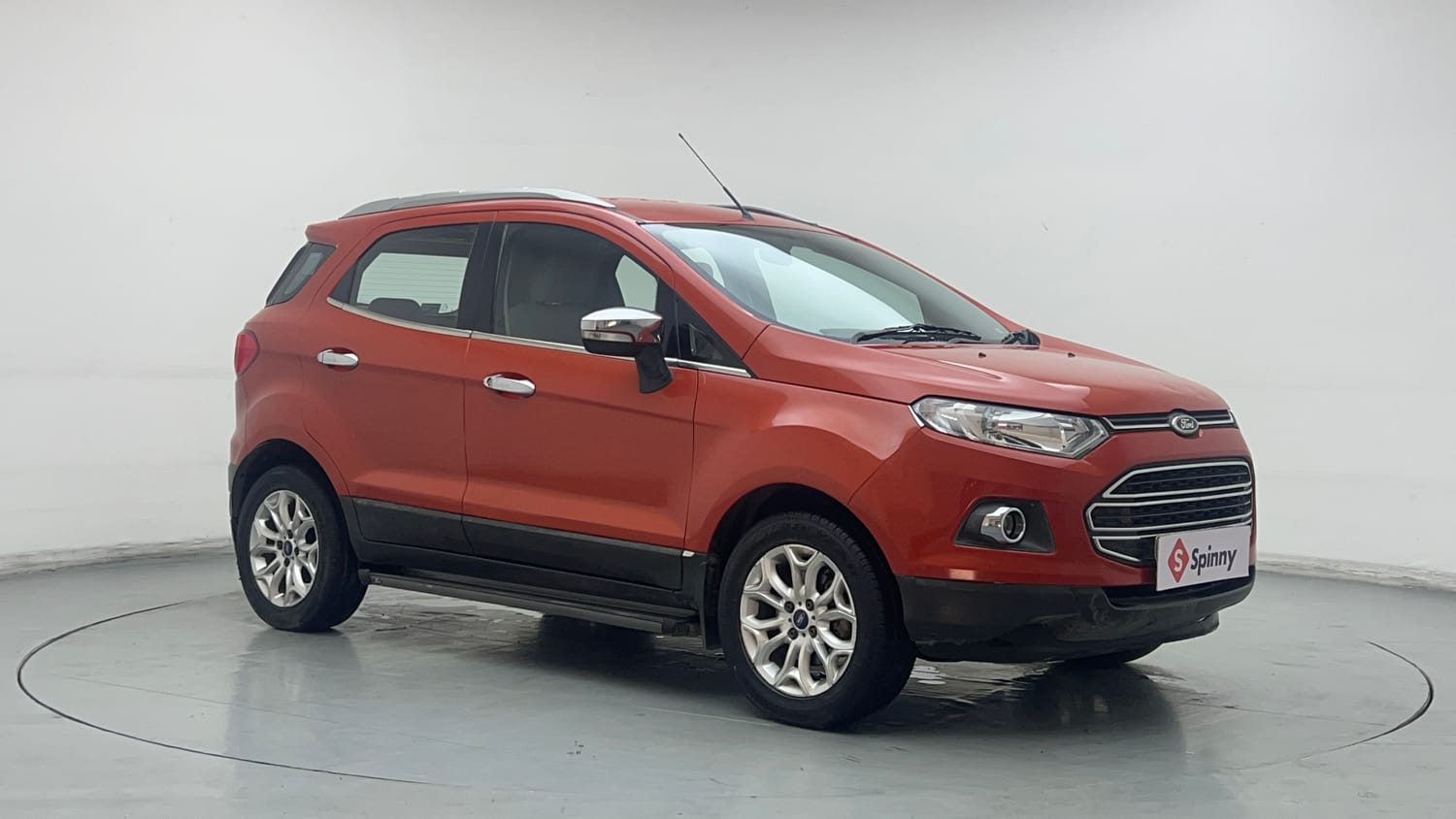 Used 2014 Ford EcoSport Titanium 1.5 Ti-VCT Petrol Manual exterior RIGHT FRONT CORNER VIEW