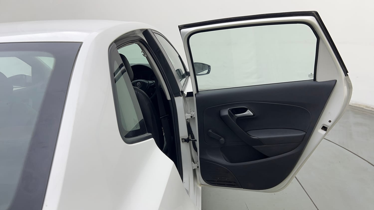 Used 2019 Volkswagen Ameo Trendline 1.5L (D) Diesel Manual interior RIGHT REAR DOOR OPEN VIEW