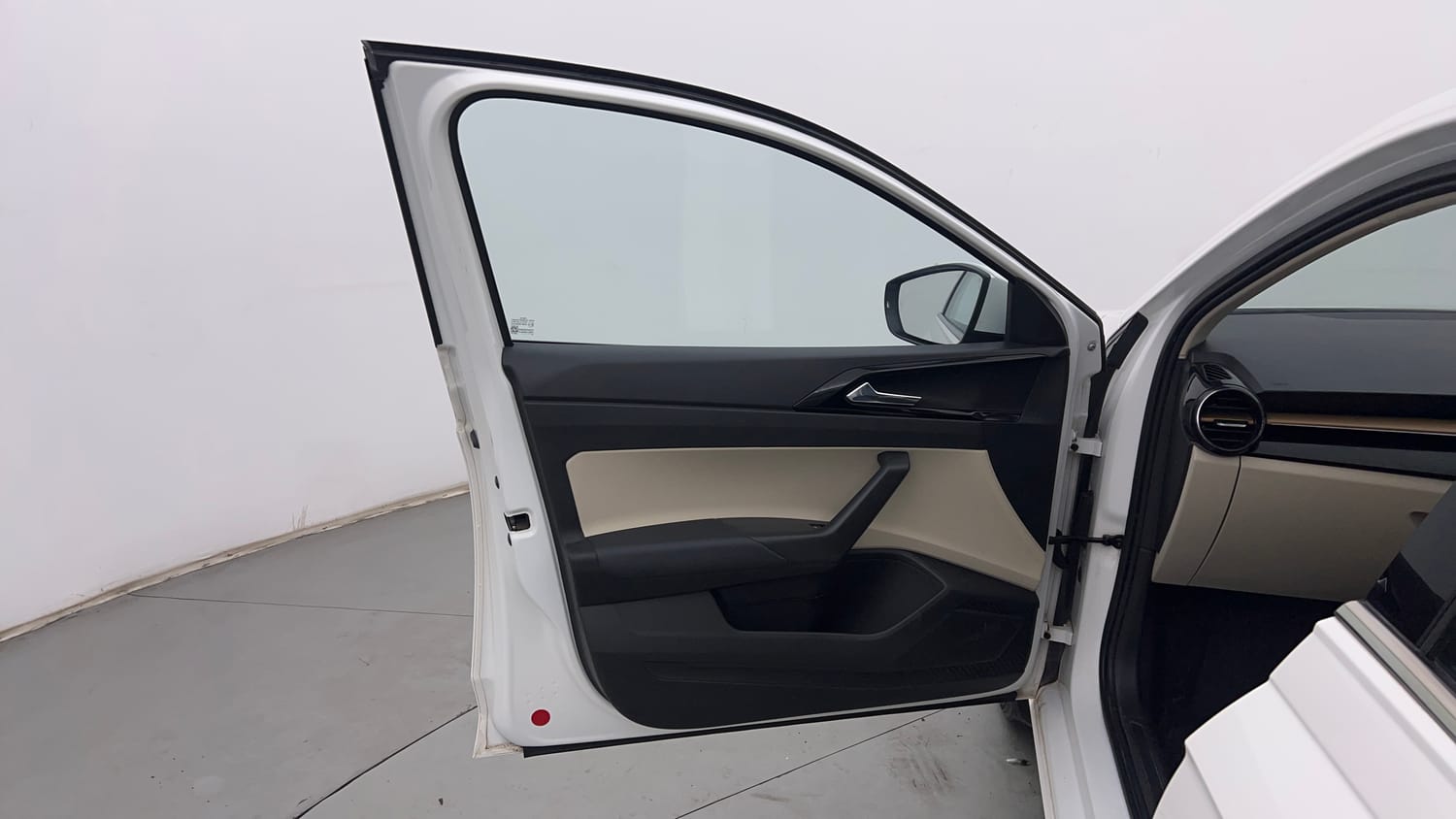 Used 2022 Skoda Slavia Style 1.5L TSI DSG Petrol Automatic interior LEFT FRONT DOOR OPEN VIEW