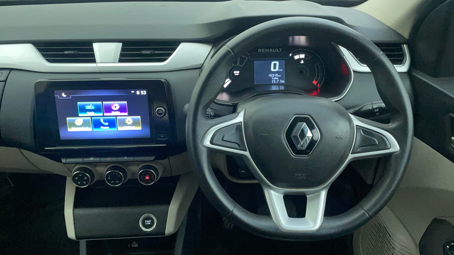 Used 2019 Renault Triber RXZ Petrol Manual interior STEERING VIEW