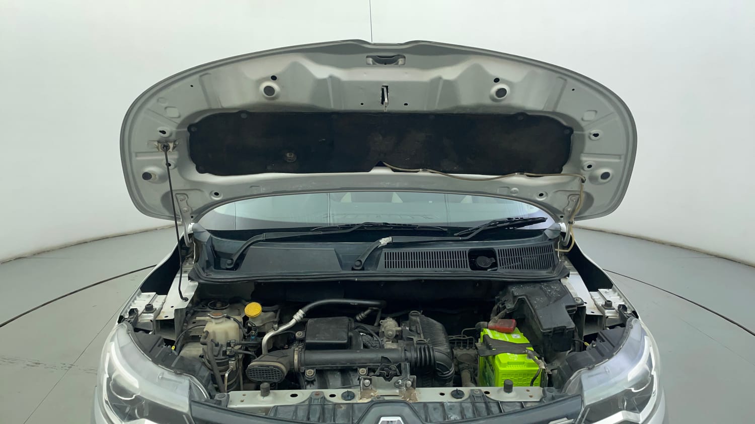 Used 2019 Renault Triber RXZ Petrol Manual engine ENGINE & BONNET OPEN FRONT VIEW