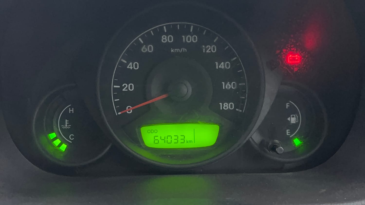 Used 2014 Hyundai Eon Era + Petrol Manual interior CLUSTERMETER VIEW