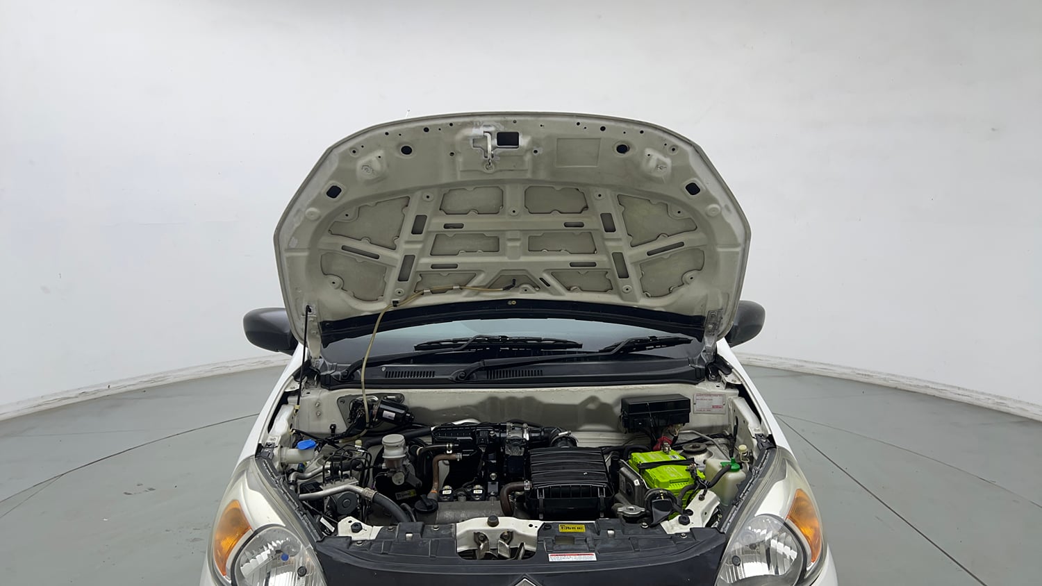 Used 2021 Maruti Suzuki Alto 800 VXi Petrol Manual engine ENGINE & BONNET OPEN FRONT VIEW