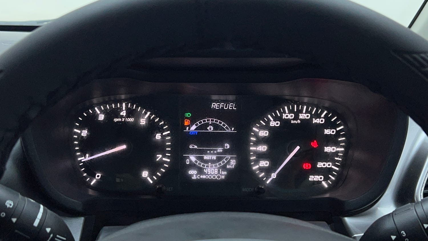 Used 2022 Tata Altroz XZ Petrol Petrol Manual interior CLUSTERMETER VIEW