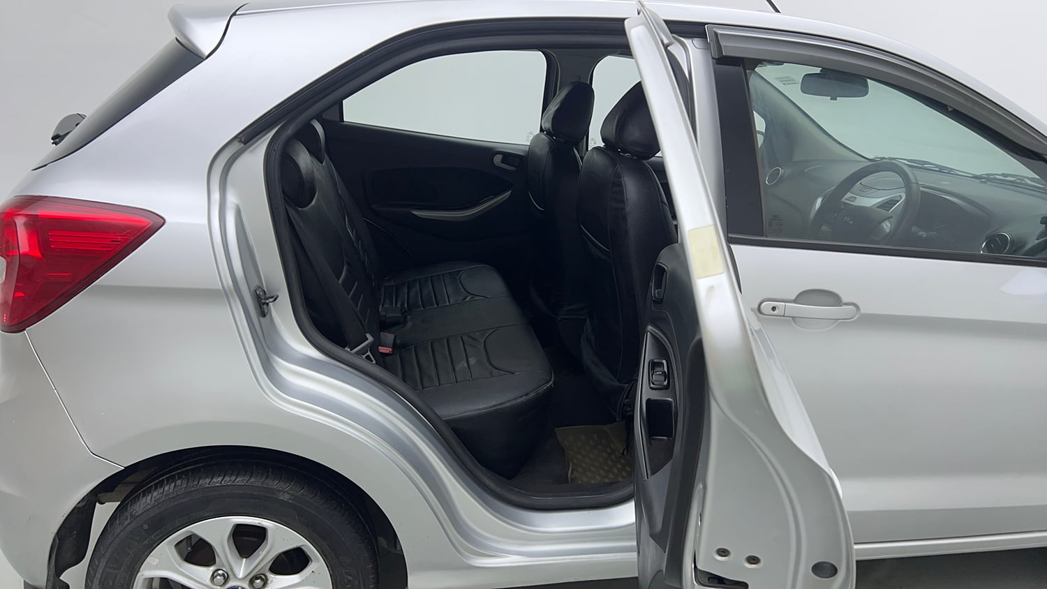 Used 2016 Ford Figo Titanium 1.2 Ti-VCT Petrol Manual interior RIGHT SIDE REAR DOOR CABIN VIEW