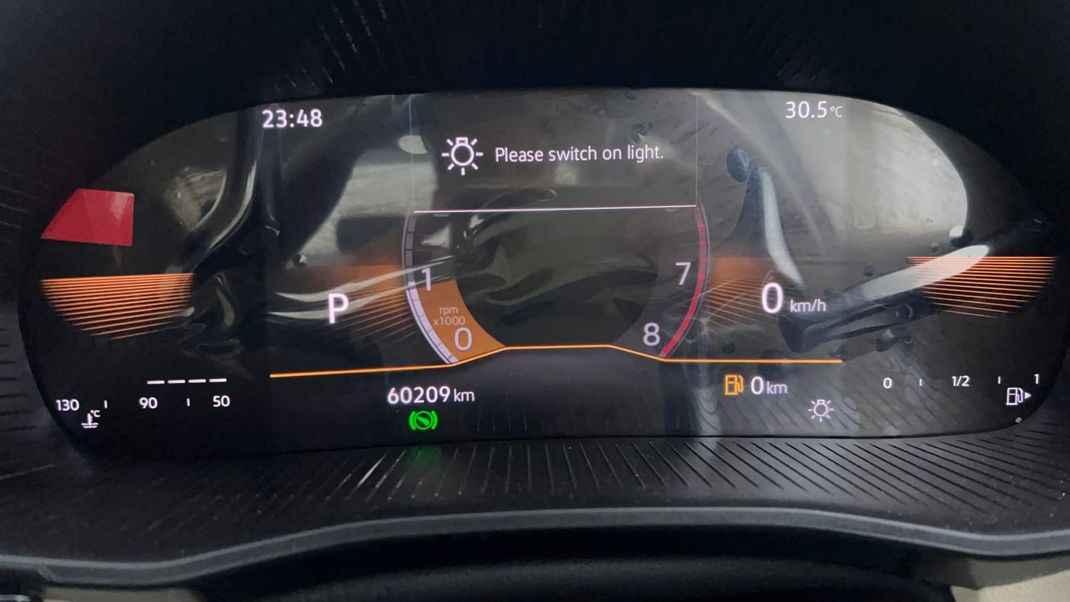 Used 2022 Skoda Slavia Style 1.5L TSI DSG Petrol Automatic interior CLUSTERMETER VIEW