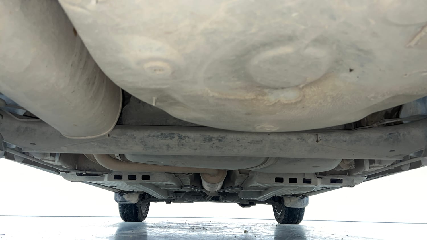 Used 2021 Volkswagen Polo GT Petrol Automatic extra REAR UNDERBODY VIEW (TAKEN FROM REAR)
