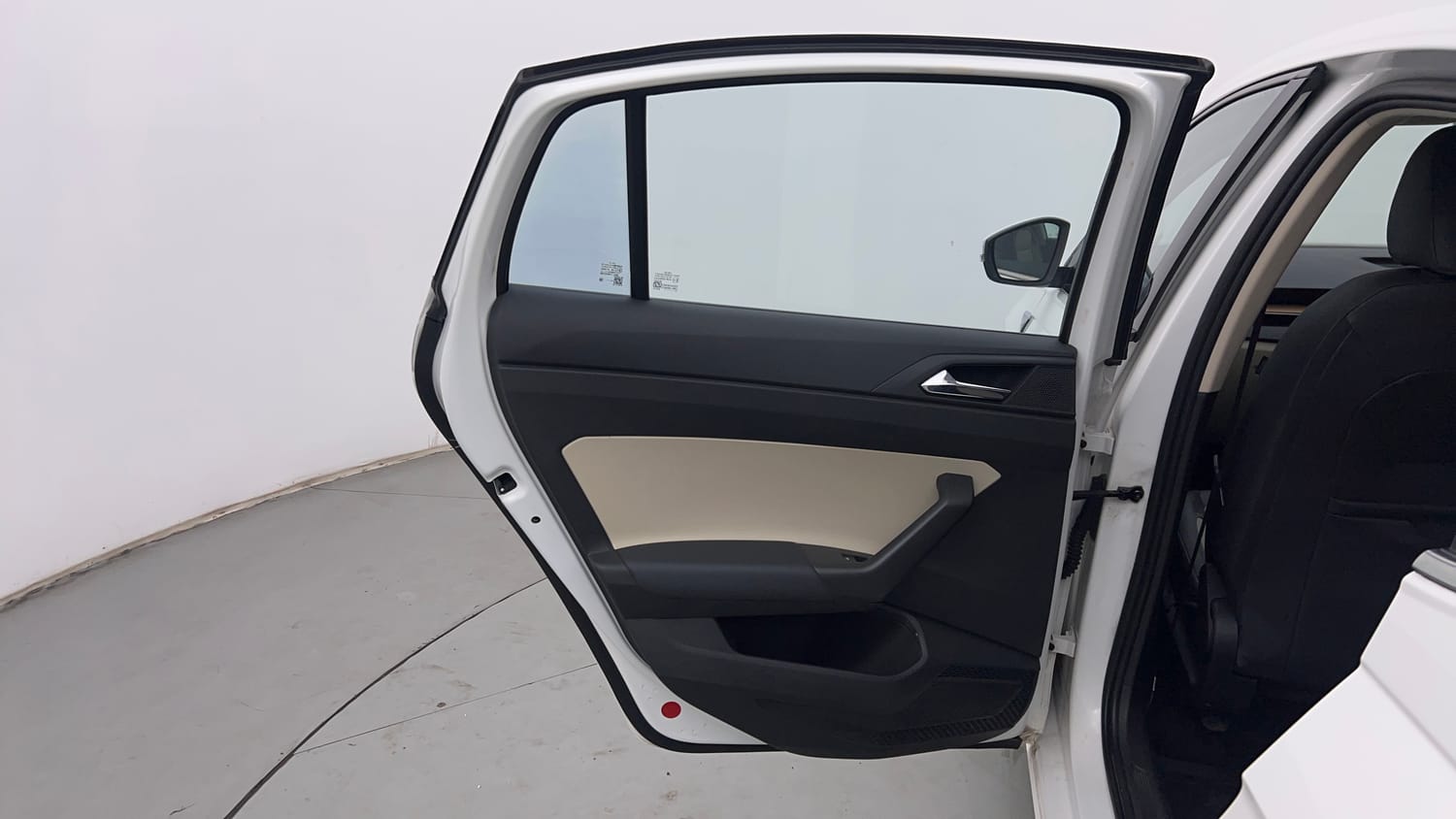 Used 2022 Skoda Slavia Style 1.5L TSI DSG Petrol Automatic interior LEFT REAR DOOR OPEN VIEW