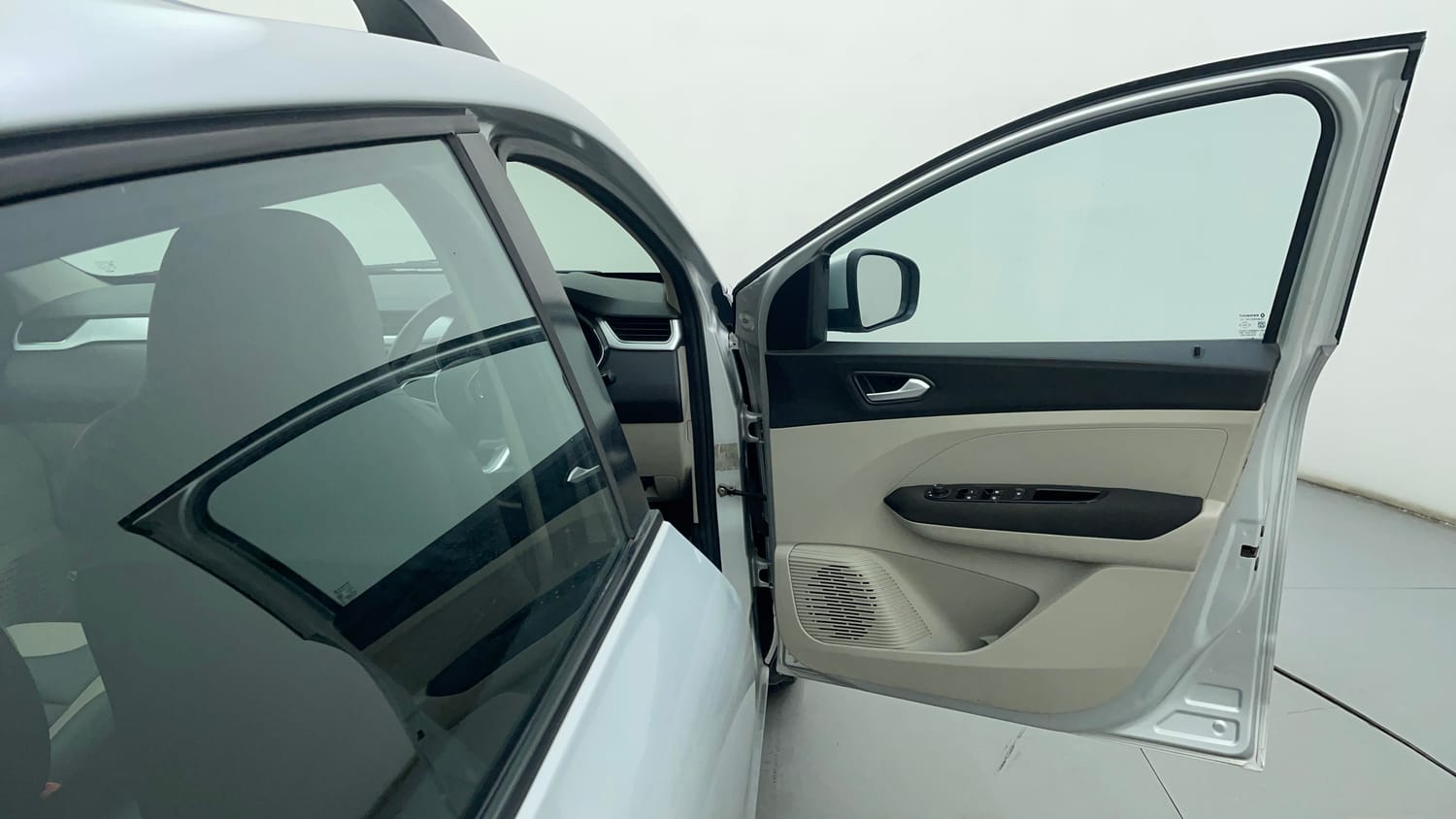 Used 2019 Renault Triber RXZ Petrol Manual interior RIGHT FRONT DOOR OPEN VIEW