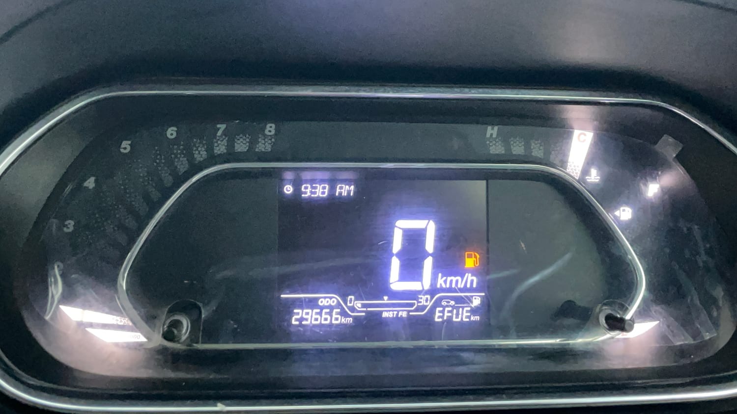 Used 2022 Tata Tiago XZ Petrol Manual interior CLUSTERMETER VIEW