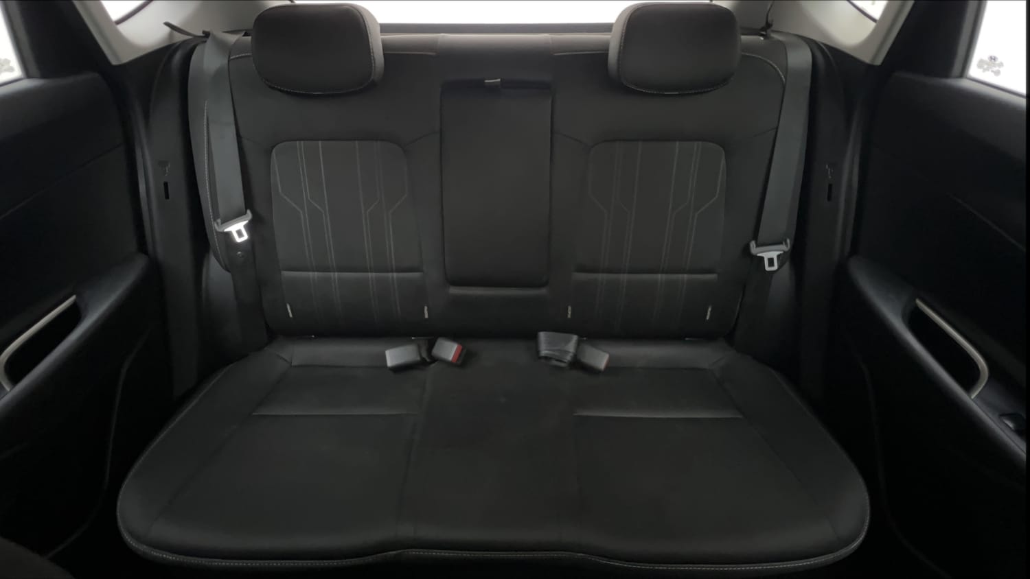 Used 2023 Hyundai i20 Asta (O) 1.2 IVT Petrol Automatic interior REAR SEAT CONDITION VIEW