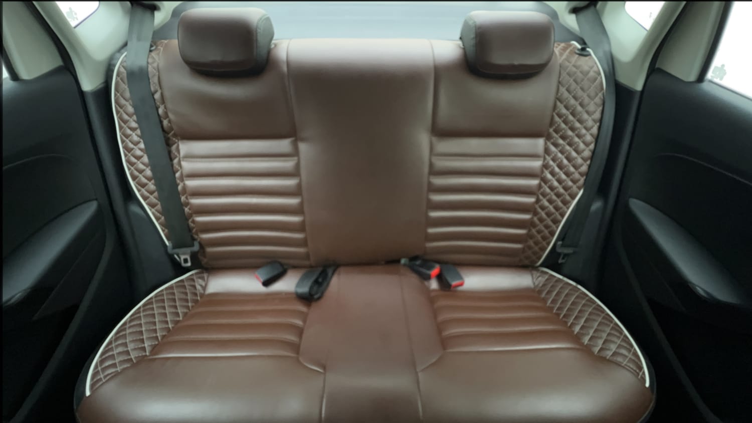 Used 2019 Volkswagen Ameo Trendline 1.5L (D) Diesel Manual interior REAR SEAT CONDITION VIEW