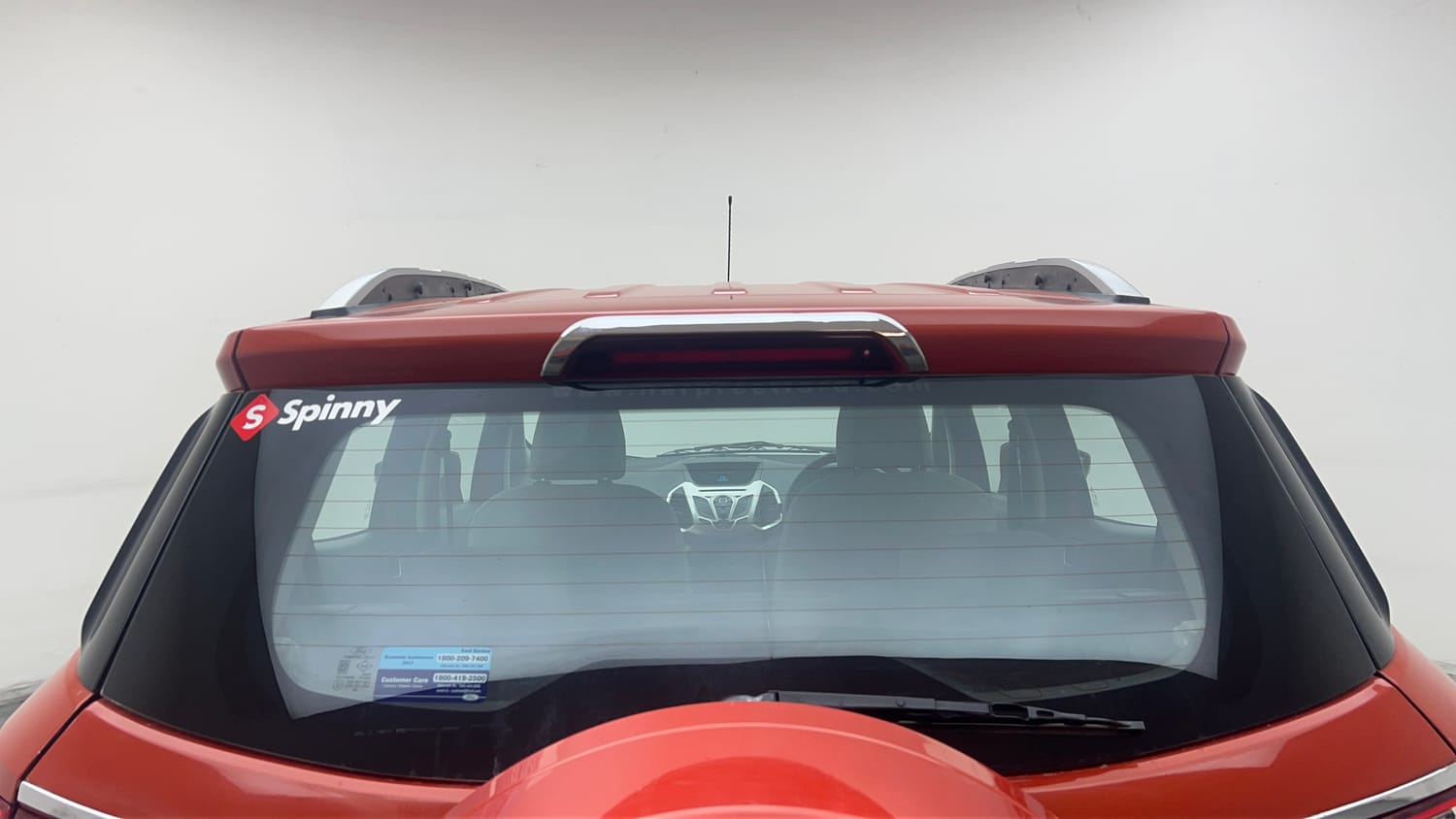 Used 2014 Ford EcoSport Titanium 1.5 Ti-VCT Petrol Manual exterior BACK WINDSHIELD VIEW