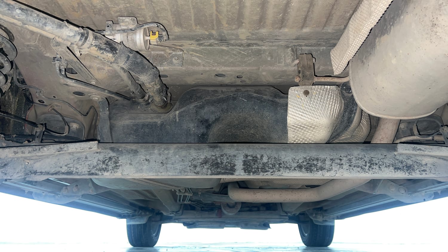 Used 2014 Ford EcoSport Titanium 1.5 Ti-VCT Petrol Manual extra REAR UNDERBODY VIEW (TAKEN FROM REAR)