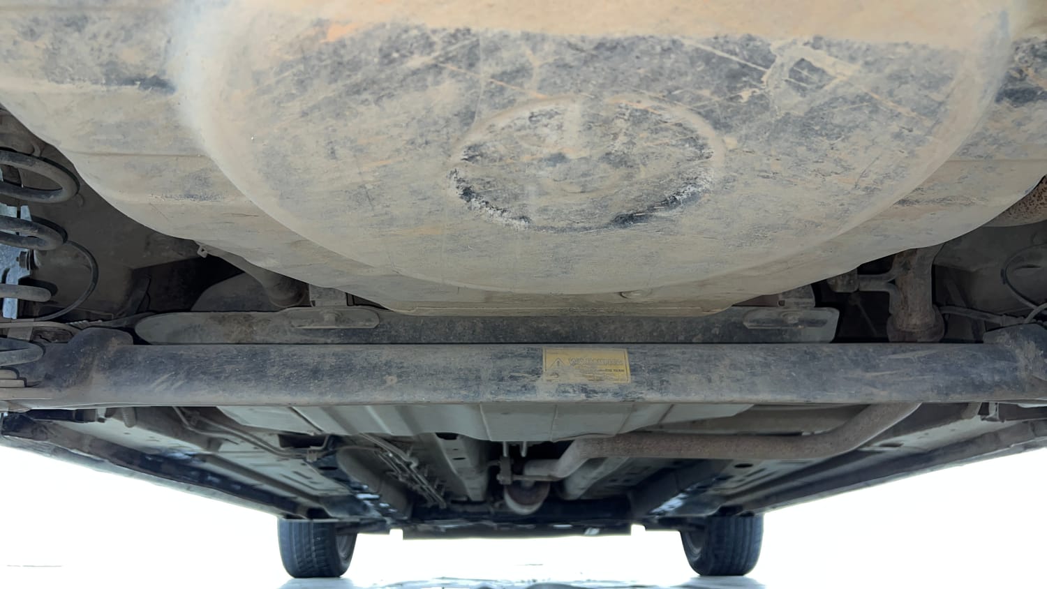 Used 2022 Tata Altroz XZ Petrol Petrol Manual extra REAR UNDERBODY VIEW (TAKEN FROM REAR)