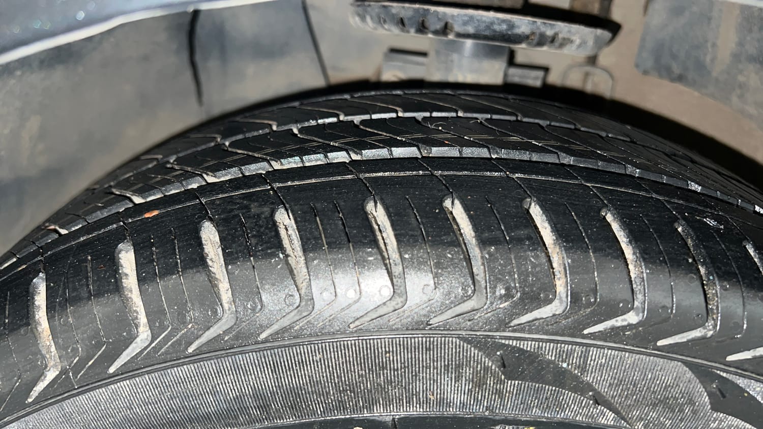 Used 2021 Volkswagen Polo GT Petrol Automatic tyres LEFT FRONT TYRE TREAD VIEW