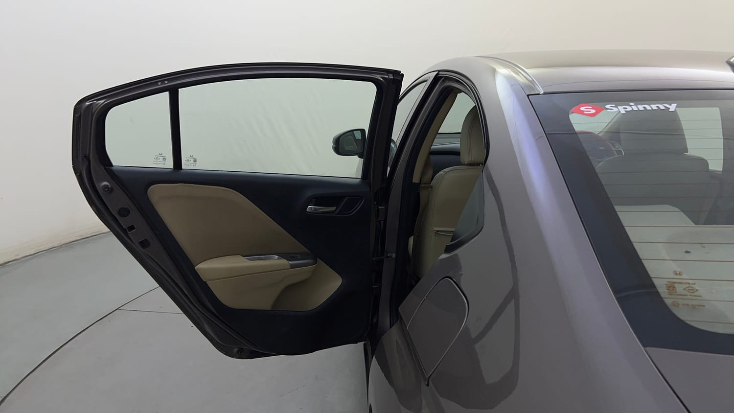 Used 2015 Honda City V Petrol Manual interior LEFT REAR DOOR OPEN VIEW