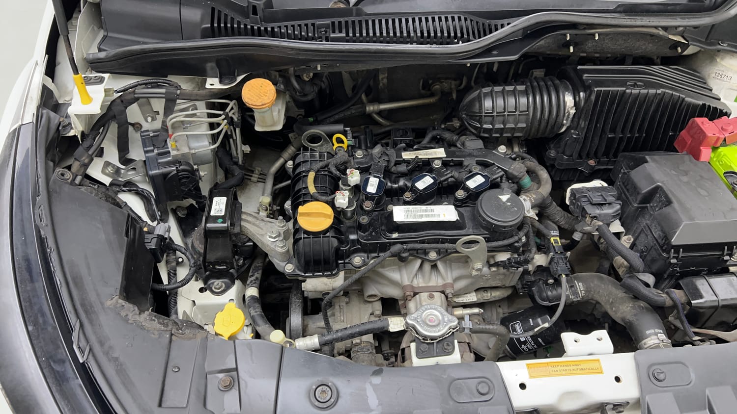 Used 2022 Tata Altroz XZ Petrol Petrol Manual engine ENGINE RIGHT SIDE VIEW