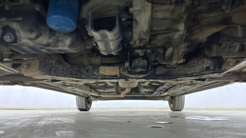 Used 2017 Hyundai Grand i10 Asta 1.2 Kappa VTVT Petrol Manual extra FRONT LEFT UNDERBODY VIEW