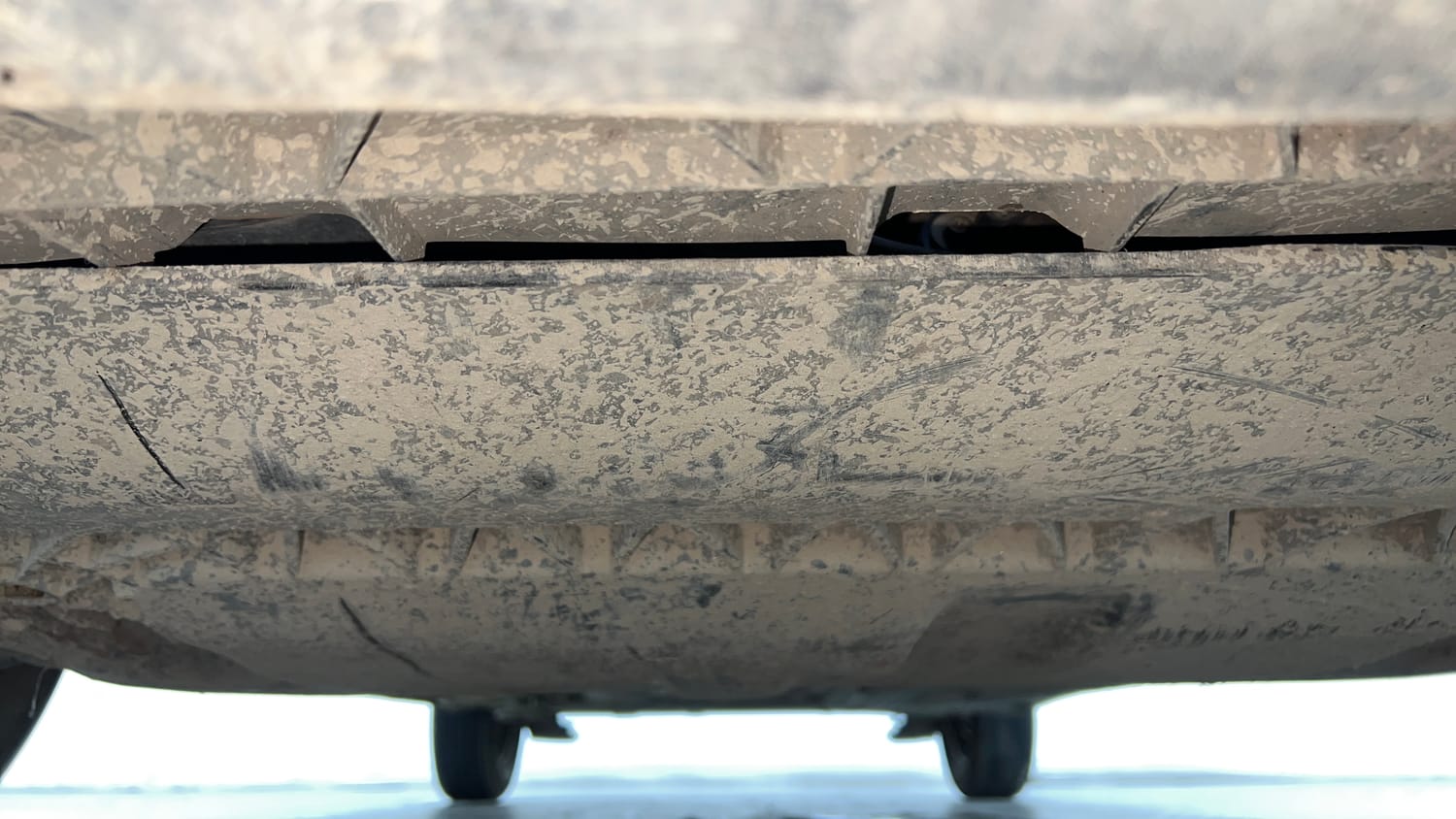 Used 2019 Volkswagen Ameo Trendline 1.5L (D) Diesel Manual extra FRONT LEFT UNDERBODY VIEW