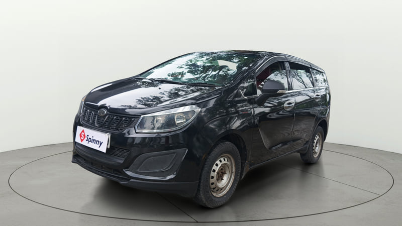 Used 2019 Mahindra Marazzo M2 8 STR Diesel Manual exterior LEFT FRONT CORNER VIEW
