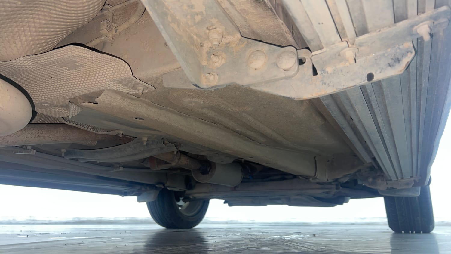 Used 2014 Ford EcoSport Titanium 1.5 Ti-VCT Petrol Manual extra REAR RIGHT UNDERBODY VIEW