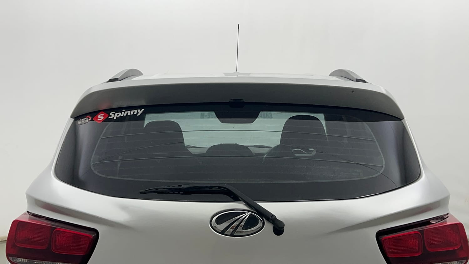 Used 2019 Mahindra KUV100 K8 D 6 STR Diesel Manual exterior BACK WINDSHIELD VIEW