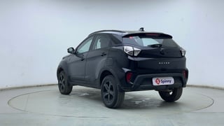 Used 2024 Tata Nexon XZ Plus LUXS Red Dark Edition Petrol Manual exterior LEFT REAR CORNER VIEW