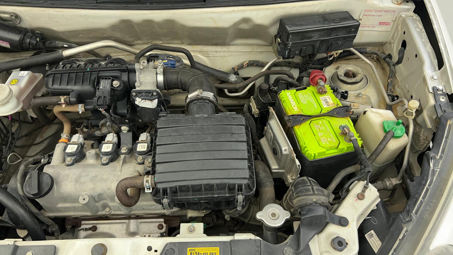Used 2021 Maruti Suzuki Alto 800 LXi Petrol Manual engine ENGINE LEFT SIDE VIEW