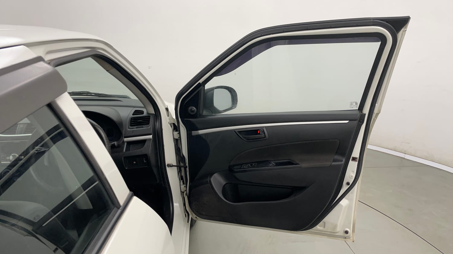 Used 2016 Maruti Suzuki Swift Lxi (O) Petrol Manual interior RIGHT FRONT DOOR OPEN VIEW