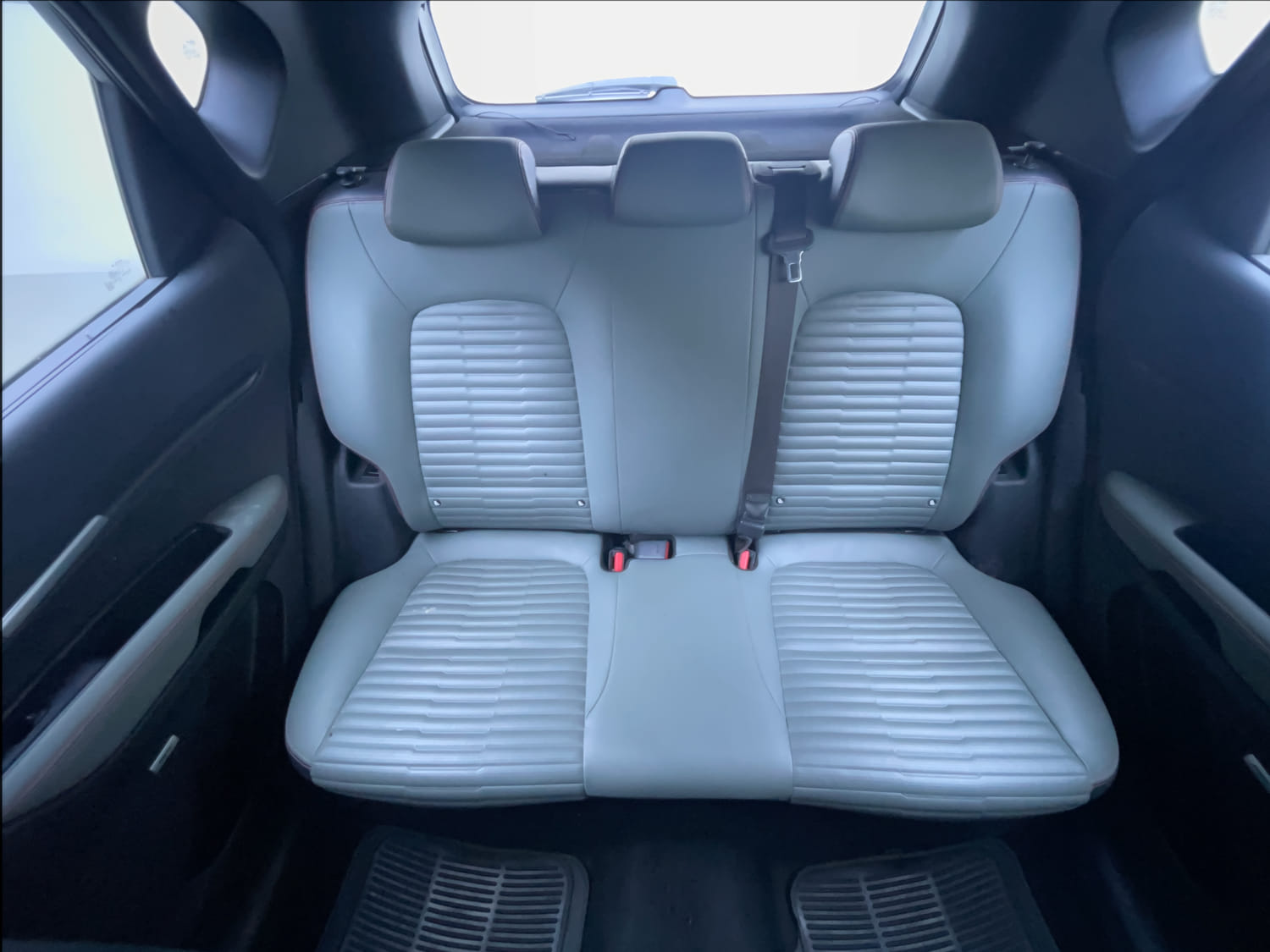 Used 2023 Kia Sonet X Line 1.5 Diesel AT Diesel Automatic interior REAR SEAT CONDITION VIEW