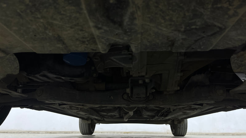 Used 2025 Hyundai Grand i10 Nios Sportz 1.2 Kappa VTVT Petrol Manual extra FRONT LEFT UNDERBODY VIEW